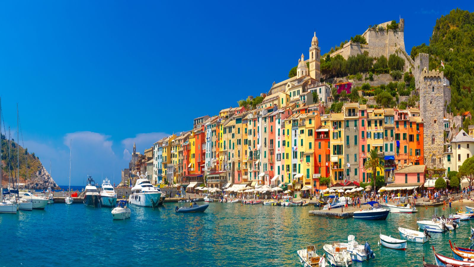 Exploring Italy on a train